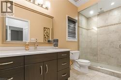 Ensuite with spacious glass shower - 