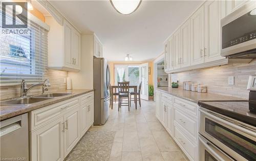 55 Gracefield Crescent, Kitchener, ON - Indoor Photo Showing Kitchen With Double Sink