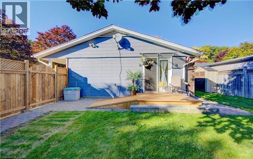 55 Gracefield Crescent, Kitchener, ON - Outdoor With Deck Patio Veranda