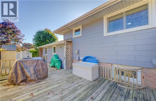 55 Gracefield Crescent, Kitchener, ON - Outdoor With Deck Patio Veranda With Exterior