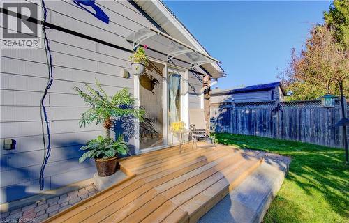 55 Gracefield Crescent, Kitchener, ON - Outdoor With Deck Patio Veranda
