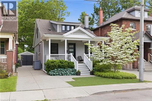 Parking 4 tandem + 1 garage - 73 Arkell Street, Hamilton, ON - Outdoor With Deck Patio Veranda With Facade