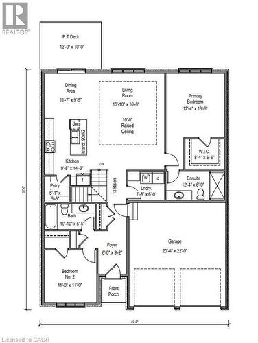 Ryerse Floor Plan - 43 Judd Drive, Simcoe, ON - Other
