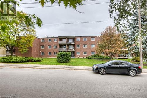 View of apartment building / complex - 4 Avalon Place Unit# 103, Kitchener, ON - Outdoor With Balcony