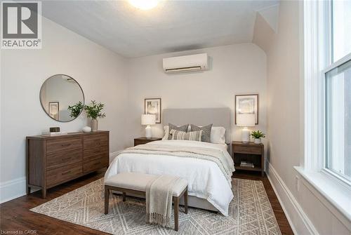 Virtualy Staged Upper Bedrm 1 - 94 Scott Street, Kitchener, ON - Indoor Photo Showing Bedroom