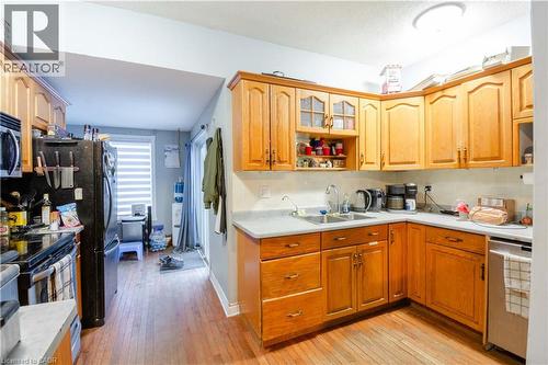 610 Elm Street, Port Colborne, ON - Indoor Photo Showing Kitchen With Double Sink