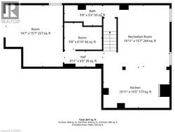 View of floor plan / room layout - 