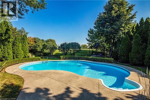 1319 Greeneagle Drive, Oakville, ON - Outdoor With In Ground Pool With Backyard