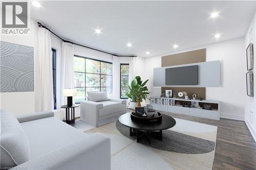 1319 Greeneagle Drive, Oakville, ON - Indoor Photo Showing Living Room