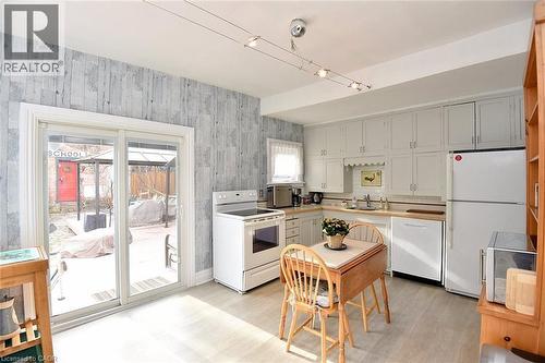 5 Chatham Street, Hamilton, ON - Indoor Photo Showing Kitchen With Double Sink
