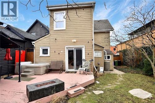 5 Chatham Street, Hamilton, ON - Outdoor With Deck Patio Veranda With Exterior