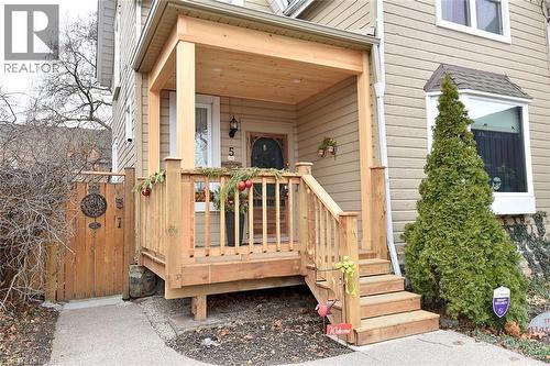 5 Chatham Street, Hamilton, ON - Outdoor With Deck Patio Veranda