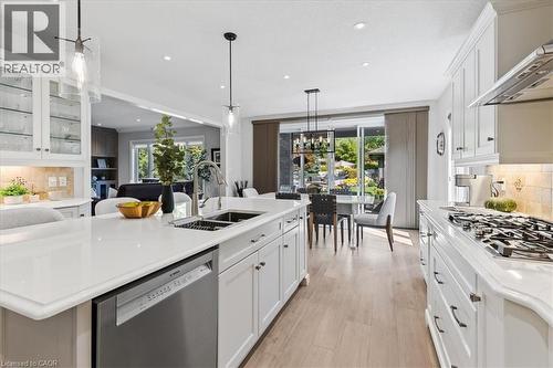 237 River Birch Street, Kitchener, ON - Indoor Photo Showing Kitchen With Double Sink With Upgraded Kitchen