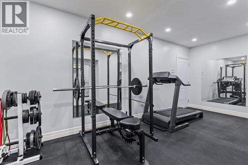 237 River Birch Street, Kitchener, ON - Indoor Photo Showing Gym Room