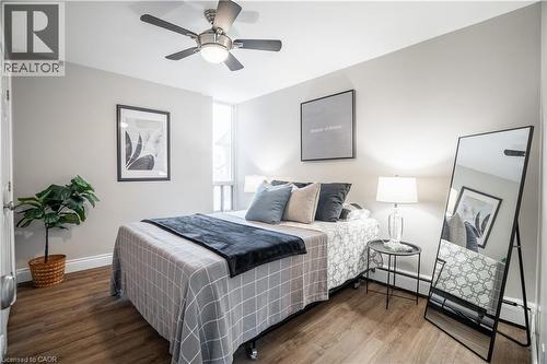 141 Catharine Street Unit# 204, Hamilton, ON - Indoor Photo Showing Bedroom