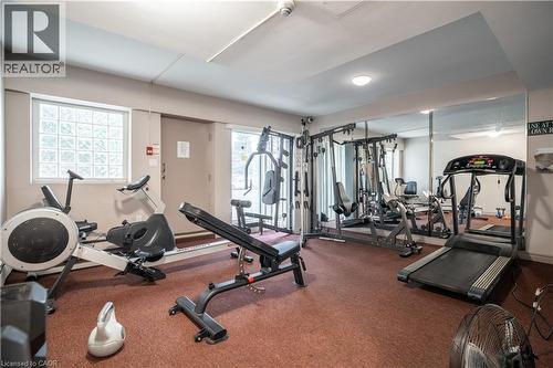 141 Catharine Street Unit# 204, Hamilton, ON - Indoor Photo Showing Gym Room
