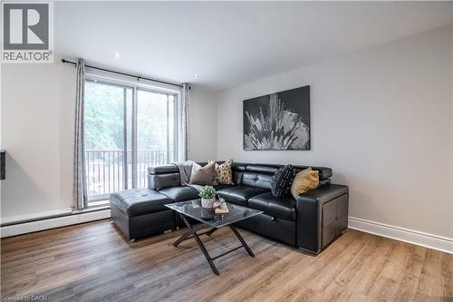141 Catharine Street Unit# 204, Hamilton, ON - Indoor Photo Showing Living Room