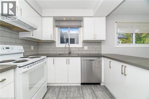 7 Maitland Avenue, Hamilton, ON - Indoor Photo Showing Kitchen With Double Sink