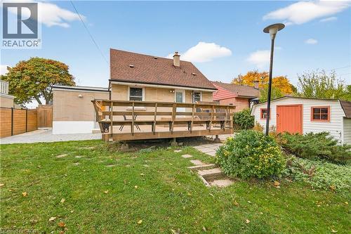 421 East 36Th Street, Hamilton, ON - Outdoor With Deck Patio Veranda
