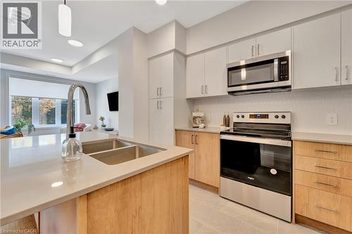 39 Mill Street, Kitchener, ON - Indoor Photo Showing Kitchen With Double Sink