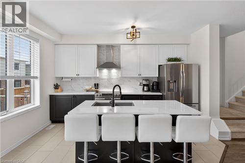 50 Kelso Drive, Caledonia, ON - Indoor Photo Showing Kitchen With Upgraded Kitchen