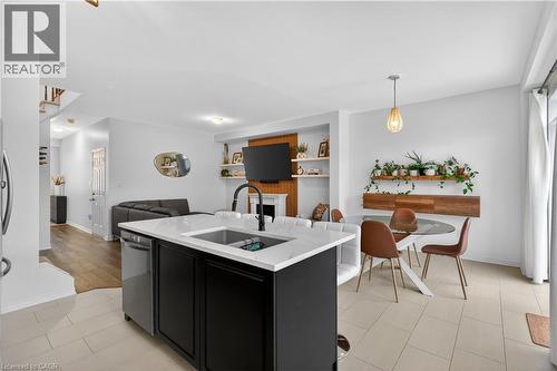50 Kelso Drive, Caledonia, ON - Indoor Photo Showing Kitchen With Double Sink