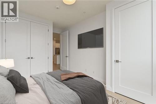 Virtually Staged - 101 Locke Street S Unit# 507, Hamilton, ON - Indoor Photo Showing Bedroom