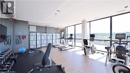101 Locke Street S Unit# 507, Hamilton, ON - Indoor Photo Showing Gym Room