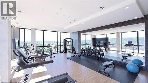101 Locke Street S Unit# 507, Hamilton, ON - Indoor Photo Showing Gym Room