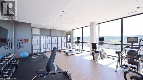 101 Locke Street S Unit# 309, Hamilton, ON - Indoor Photo Showing Gym Room