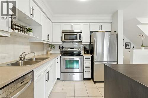 247 Fall Fair Way, Binbrook, ON - Indoor Photo Showing Kitchen With Stainless Steel Kitchen With Double Sink