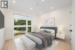 Bedroom featuring recessed lighting - 