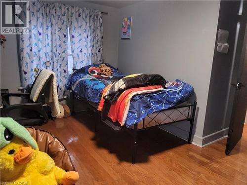2nd floor Bedroom with wood finished floors - 509 Queensway W, Simcoe, ON - Indoor Photo Showing Bedroom