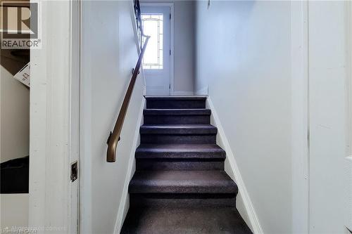 View of staircase - 758 Stone Church Road E, Hamilton, ON - Indoor Photo Showing Other Room