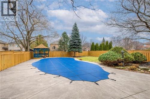 2201 Galloway Drive, Oakville, ON - Outdoor With In Ground Pool With Backyard