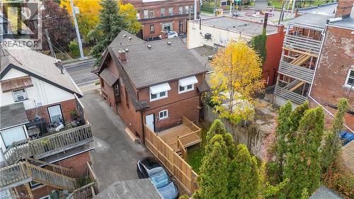 Aerial perspective of suburban area - 88 Gage Avenue S, Hamilton, ON - Outdoor