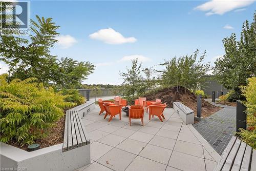 relax by firepits and hammocks - 15 Glebe Street Unit# 1313, Cambridge, ON - Outdoor With Deck Patio Veranda