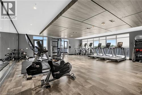work out 7am - 15 Glebe Street Unit# 1313, Cambridge, ON - Indoor Photo Showing Gym Room