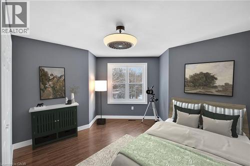 virtually staged bedroom 2 - 7460 5Th Line, Essa, ON - Indoor