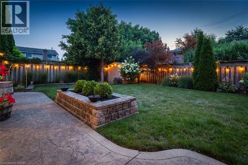1219 Hammond Street, Burlington, ON - Outdoor With Backyard