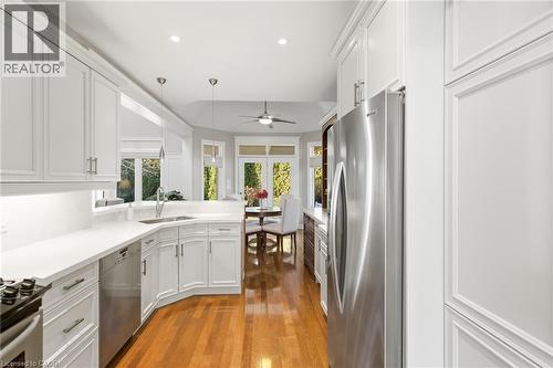 Updated Chefs Kitchen Stainless Steel Appliances - 643 King Street, Niagara-On-The-Lake, ON - Indoor Photo Showing Kitchen With Upgraded Kitchen