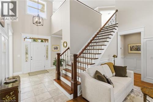 Custom upgraded Staircase - 643 King Street, Niagara-On-The-Lake, ON - Indoor Photo Showing Other Room
