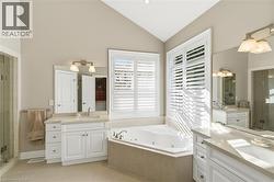 Primary ensuite soaker tub - 