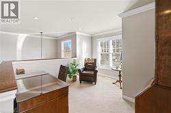 2nd level loft office area - 