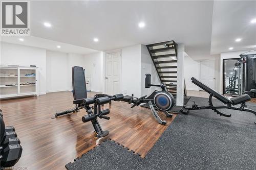 28 Kathleen Court, Hamilton, ON - Indoor Photo Showing Gym Room