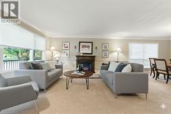 VIRTUALLY STAGED - Living Room - 