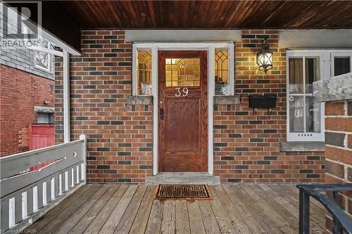 39 Haddon Avenue N, Hamilton, ON - Outdoor With Deck Patio Veranda With Exterior