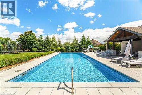 86 Canters Close, Kitchener, ON - Outdoor With In Ground Pool With Deck Patio Veranda With Backyard