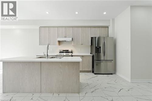 421 Barker Parkway, Thorold, ON - Indoor Photo Showing Kitchen With Double Sink