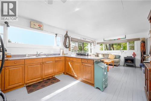 1230 Forsters Road, Minden Hills, ON - Indoor Photo Showing Kitchen With Double Sink